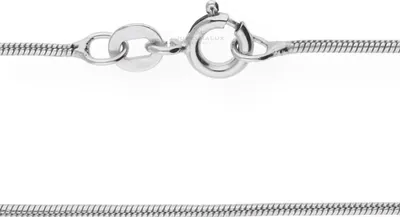 Produktbild von JuwelmaLux Schlangenkette 925 Silber, rhodiniert JL18-05-0114 38cm