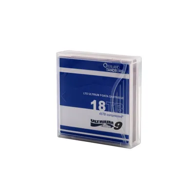 Produktbild von Overland-Tandberg - LTO Ultrium 9 - 18 TB / 45 TB - ohne Etikett - Mindestbestellmenge von 5 Einheiten - für Overland-Tandberg LTO-9 HH; Add-On Drive LTO-9
