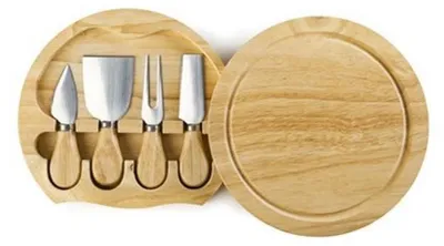 Productafbeelding van Kaasmessenset, roestvrij staal/hout, metaal, eenheidsmaat