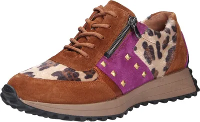 Produktbild von Waldläufer Damen Schnürschuhe, braun(cognacmunkrost (082)), Gr. 5