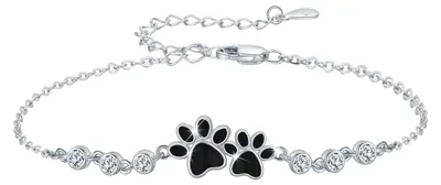 Imagen del producto de Pulsera de 925 de plata de ley con cubic zirconia