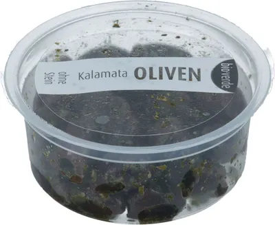 Produktbild von KALAMATA KERNLOSE OLIVEN MIT -KRÄUTERN 80 g -  VERDE
