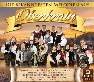 Produktbild von Die bekanntesten Melodien aus Oberkrain