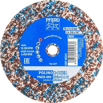 Produktbild von PFERD POLINOX wheels PNER, 10 Stück(e)