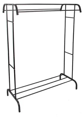 Immagine prodotto di Verk 27618: Appendiabiti con ripiano, dimensioni 148 x 109 x 54 cm, colore nero
