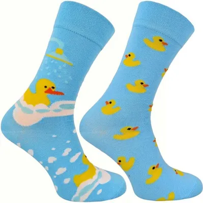 Produktbild von 1 Paar Von Lustige Herren Damen Socken mit Tiermotiv Ente Gr.38/44