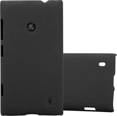 Produktbild von Cadorabo Schutzhülle für Nokia Lumia 520 / 521 Hülle in Schwarz Etui Hard Case Handyhülle Cover