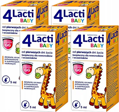 Obrázok produktu pre Kvapky pre dojčatá 4 Lacti, 5 ml