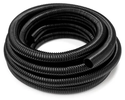 Obrázek produktu pro Elzusha - Hadice pro jezírka a potoky, spirálová, černá, 38 mm, 20 metrů