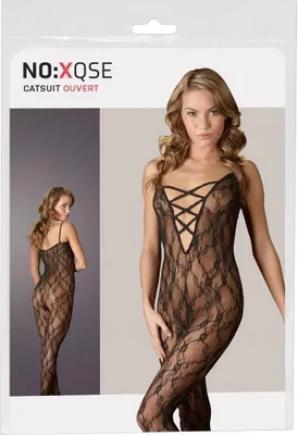 Produktbild von Mandy Mystery - Catsuit schwarz, Größe:L/XL