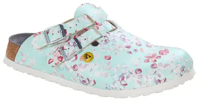 Produktbild von Birkenstock Birkenstock ESD-Clog Kay, Größe 35, Flower Field Mint, schmal 1020876-35