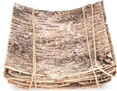 Produktbild von Birkenrinde zum Basteln und Dekorieren – 8er Set Birkenplatten ca. 20×20 cm – Naturmaterial DIY, Tischdeko, Hochzeit, Baumrinde, Deko Holz, Bastelbedarf, rustikale Naturdeko Vintage