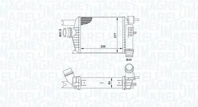 Zdjęcie produktu dla MAGNETI MARELLI 351319205160 Chłodnica turbosprężarki x
