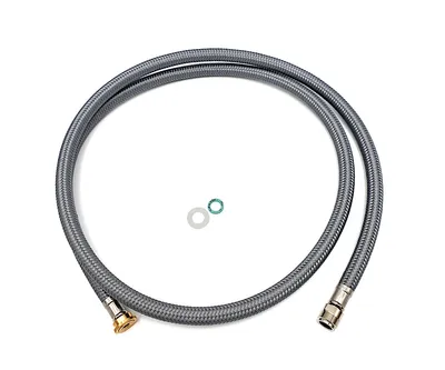 Produktbild von FRANKE Ersatzbrauseschlauch 133.0064.301 mit Flanschanschluss / Gewebeschlauch / Ersatzteil / Brauseschlauch / Franke