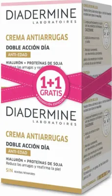 Produktbild von Diadermine Double Action Anti Wrinkle Day Cream 50ml Set 2 Artikel