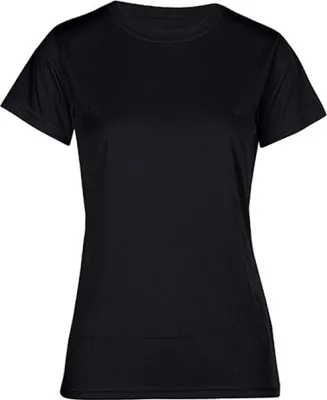 Produktbild von UV-Performance T-Shirt Plus Size Damen, Schwarz, XXXL