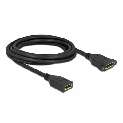 Produktbild von DisplayPort 1.2 Kabel Einbau 3 m, 4K 60 Hz, Buchse zu Buchse