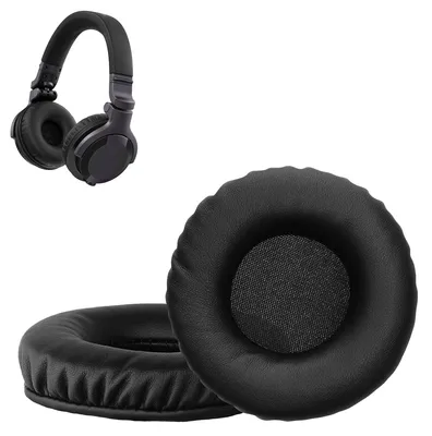Produktbild von kwmobile 2x Ohr Polster für Pioneer DJ HDJ-CUE1 Ohrpolster - Ersatz Ohrpolster - Kopfhörer Ersatzteile - Kopfhörer Ersatzpolster für Over Ear