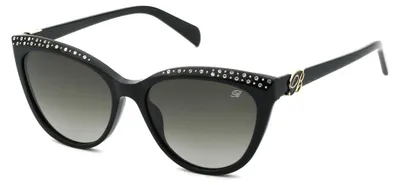 Produktbild von Blumarine SBM900S Nero lucido 56/17/140 Damen Sonnenbrillen