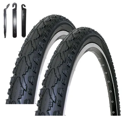 Immagine prodotto di 2 pneumatici per bicicletta Kenda K-935, misura 20 x 1,75 (47-406), colore nero, inclusi levagomme