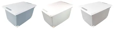 Produktbild von Aufbewahrungsbox Rollenbox Spielzeugkiste Transportbox Allzweckbox Kunststoffbox