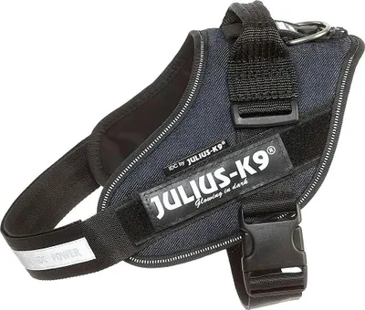 Imagen del producto de Arnés Julius K9 IDC Power para perros, talla 3, color jeans, modelo 14875