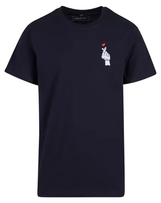 Image de Mister Tee - T-shirt « Love Sign 2.0 » pour homme TN3222 (S) (noir)