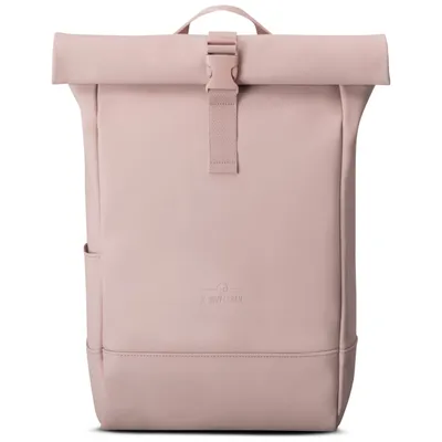 Produktbild von Johnny Urban Rucksack Damen Rosa – Harvey Medium – Rollverschluss mit Laptopfach für Universität, Business und Stadt – 15 l – Matte PolyurethanBeschichtung – Wasserabweisend