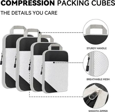 Produktbild von Famanu Packungsbeutel Reisegepäck Organisatoren - 5 Teile