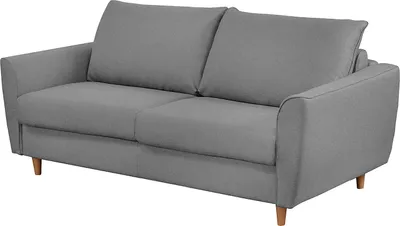 Produktbild von home24 Schlafsofa mit Matratze - Webstoff