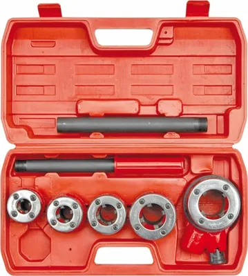 VOREL Gewindeschneider-Set 5-teilig 3/8" bis 1 1/4"