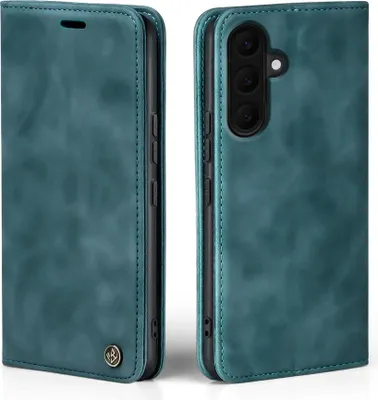 Produktbild von Handy Hülle für Samsung Galaxy A37 5G Klapphülle Bookcase Flip Cover Handy Tasche Etui Farbe: Petrol