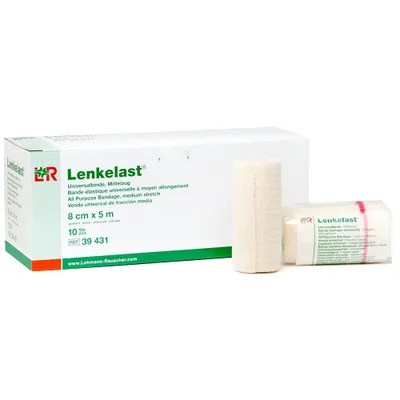 Immagine prodotto di Lenkelast benda universale 12 cmx5 m confezione singola 10 pezzi