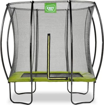 Produktbild von EXIT Silhouette Trampolin 153x214cm, auf Beinen, Rechteckig, für Kinder, Grün