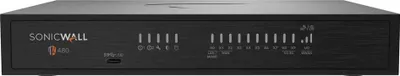 Obrázek produktu pro SonicWall TZ480, 4 Gbit/s, 2 Gbit/s, 2 Gbit/s, 2200 Mbit/s, 2000 Mbit/s, Kabel