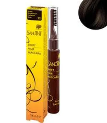 Produktbild von SANOTINT Swift Hair Mascara S2 Tiefbraun 14ml