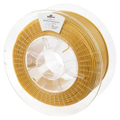 Zdjęcie produktu dla Spectrum 3D filament 80044 Premium PLA pearl gold