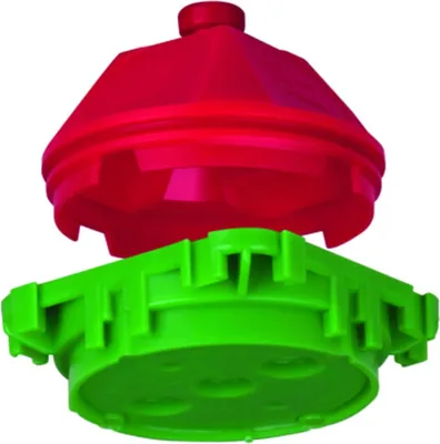 Obrázok produktu pre Kaiser Betonbau Stropná zásuvka 45° Výstupný otvor Ø 60 mm, hĺbka 55 mm, 1 ks.