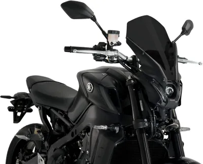 Obrázek produktu pro Tmavě kouřová obrazovka PUIG Naked touring schválená ABE pro Yamahu