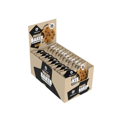 Obrázek produktu pro Polleo Vegan Baked Cookie, 12 x 75 g - Čokoládové lupínky