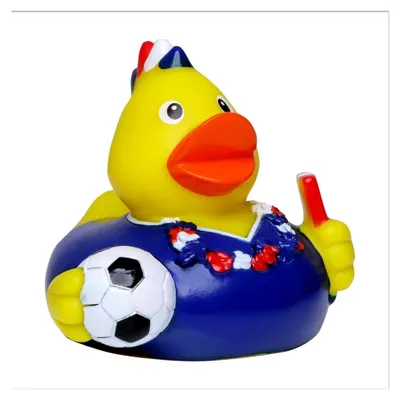 Produktbild von Frankreich-Fanente - Sportente - Quietscheente - Badeente - ca. 8 cm groß