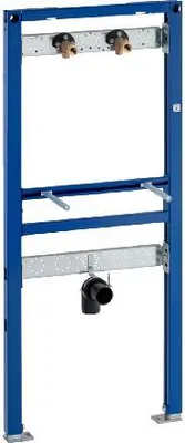 Zdjęcie produktu dla Geberit Duofix - Element montażowy do umywalki, 130 cm, bateria ścienna 111.437.00.1