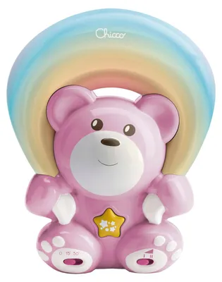 Obrázek produktu pro Hudební reflektor Chicco - Medvídek s duhou, růžový