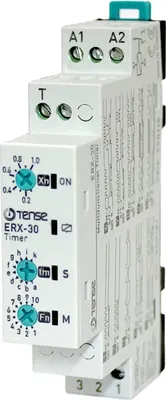 Obrázek produktu pro Multifunkční časové relé Časový rozsah: 0,1 s - 30 h 12V-240V AC/DC