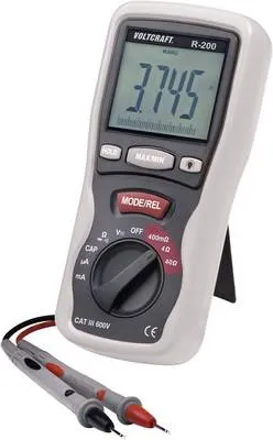 Produktbild von VOLTCRAFT R-200 Komponententester digital CAT III 600 V Anzeige (Counts): 4000
