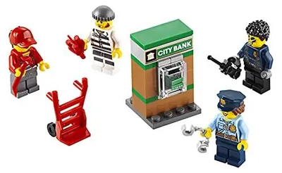 Produktbild von LEGO City Police MF Accessory Set 40372, Bausatz, 6 Jahr(e), Kunststoff, 42 Stück(e)