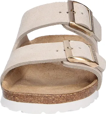 Produktbild von Rohde 5590 Alba Damen Schuhe Pantoletten Clogs Leder, Größe:41 EU, Farbe:Beige