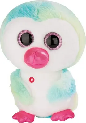 A stuffed penguin toy.