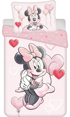 Immagine prodotto di Biancheria da letto Palloncini a cuore di Minnie Mouse