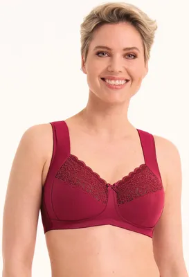 Produktbild von Anita Comfort Havanna TopComfort BH ohne Bügel 5813 Dunkelrot – Größe 110 / D
